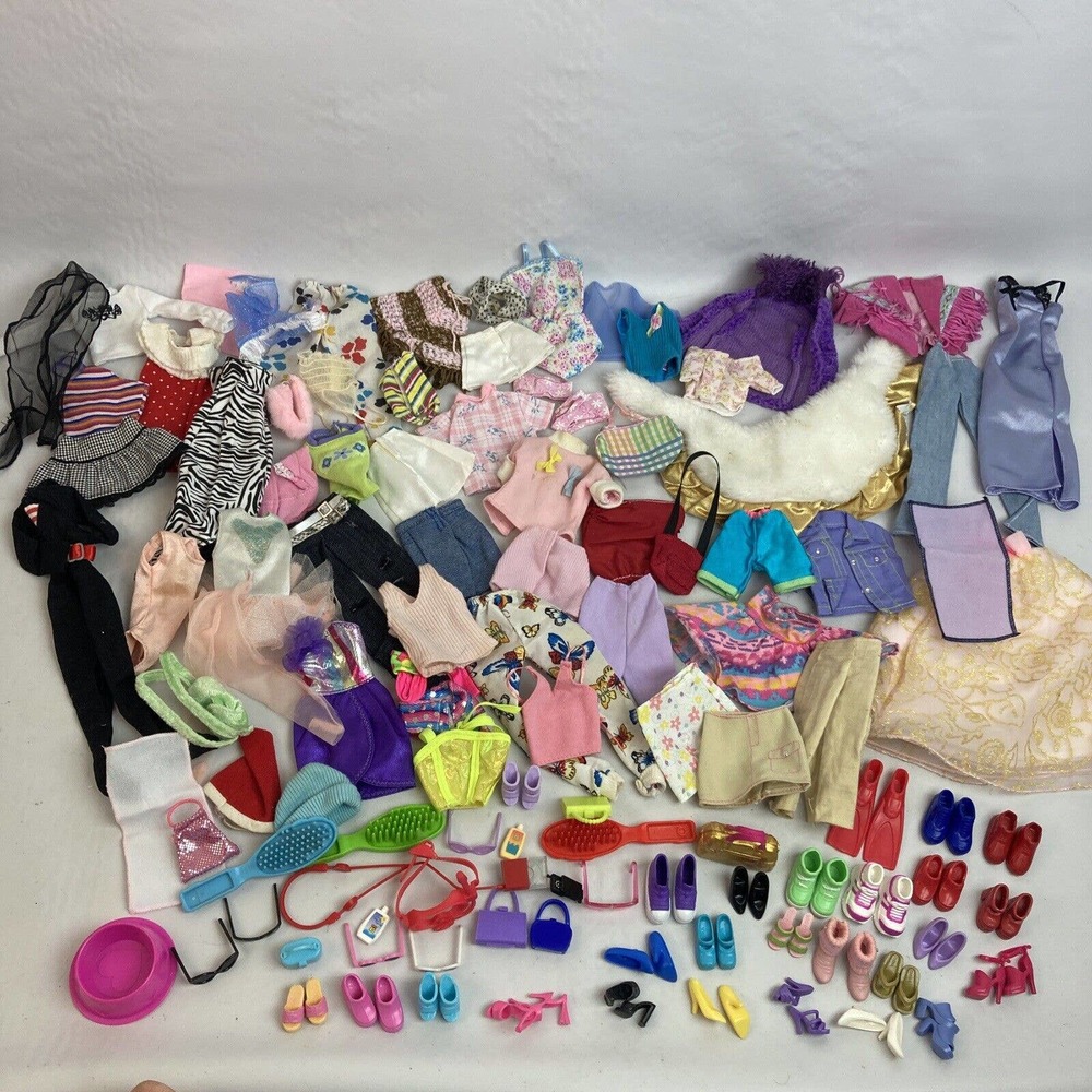 Large Lot 90s Y2K My Scene Barbie Clothes Shoes Accessories Ken Skipper